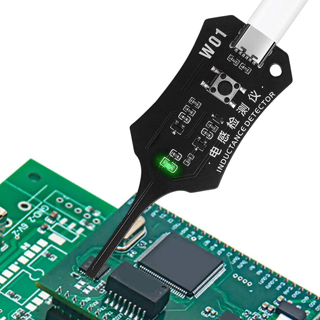 Inductance Tester – High Sensitivity Coil Circuit Detector Inductance Tester Qst black