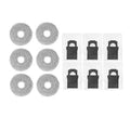 12-Pc Conga X100 X-Treme Robot Vacuum Mop & Dust Bag Kit Vacuum Replacement Kit Qst As Shown