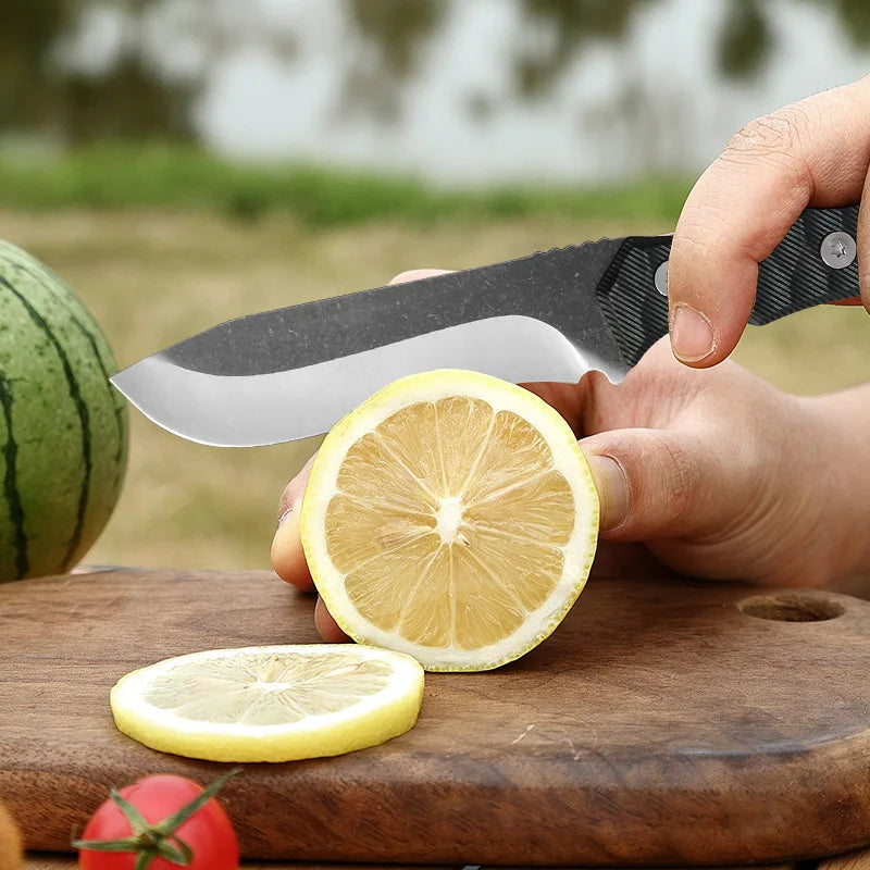 InLeung Stainless Steel Chef Knife – Cleaver & Veggie Knife Kitchen Chef Knife Qst