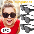 VOPHA Oversized Square Sunglasses – Fits Over Prescription Glasses Oversized Sunglasses Qst 3PC