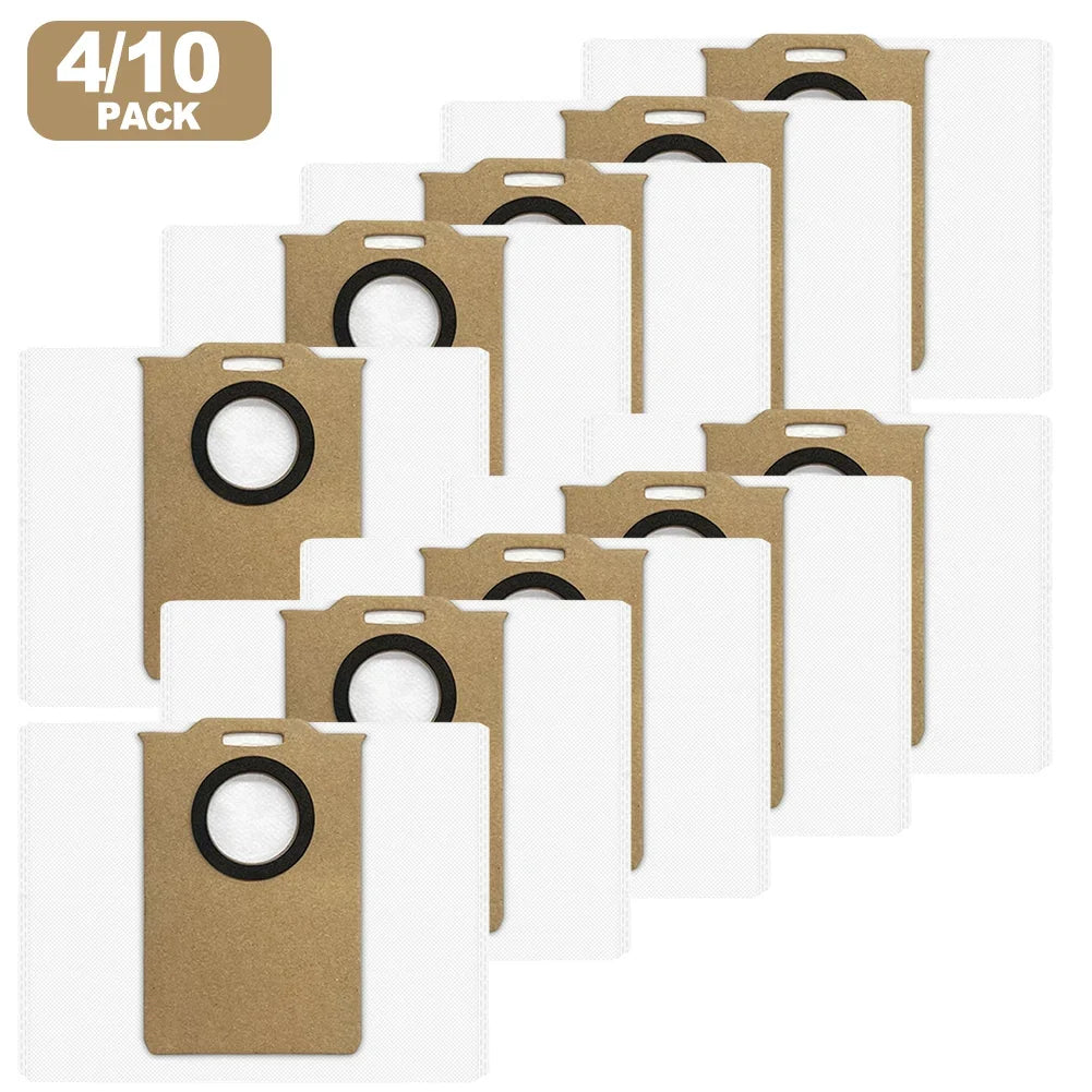 4-Pack Dust Bags for Redroad R11 Robot Vacuum – 4-Layer Filter Vacuum Dust Bags Qme
