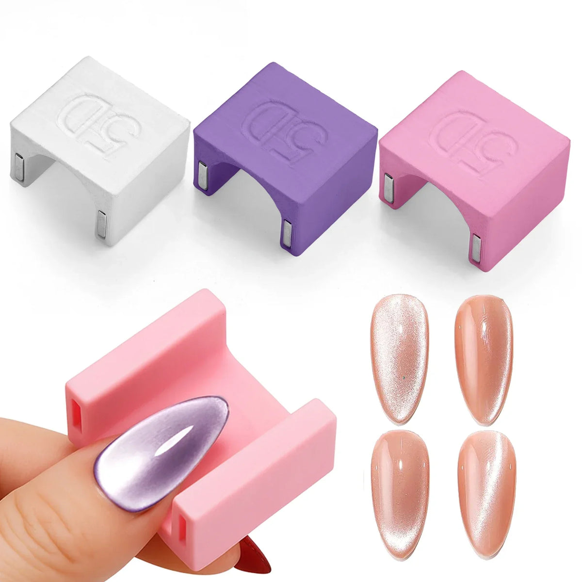 Cat Eye Magnet Stick 5D Velvet Gel Nail Art Tool | Qme Nail Art Magnet Tool Qme