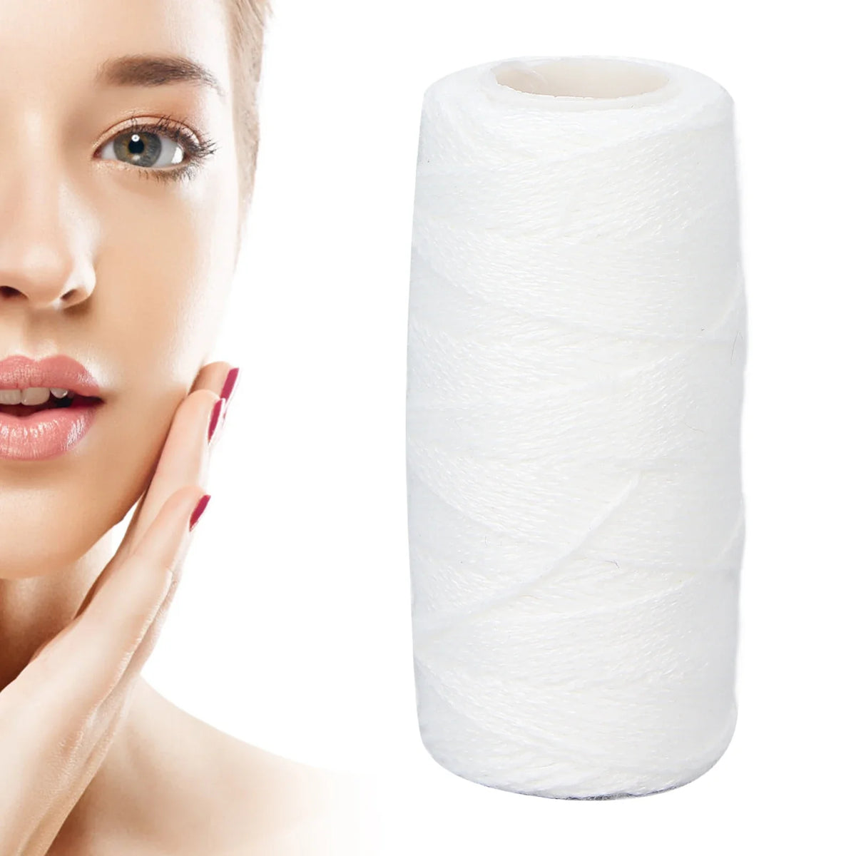 Electric Facial Hair Remover Threading Epilator | Cotton Thread Facial Threading Epilator Qme