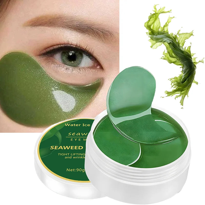 Seaweed Hyaluronic Acid Collagen Eye Patches – 60 Pcs Collagen Eye Patches Qme