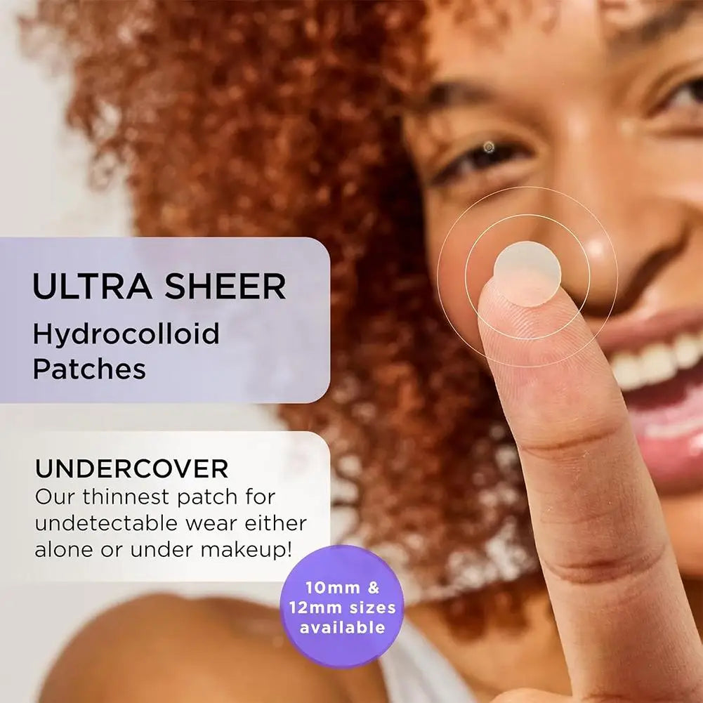Invisible Hydrocolloid Pimple Patches 12 & 24 Count | Qme Pimple Patches Qme