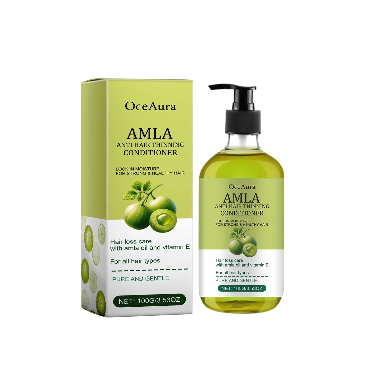 OceAura Hair Growth Shampoo & Leave-In Conditioner Mask Hair Growth Shampoo Qst