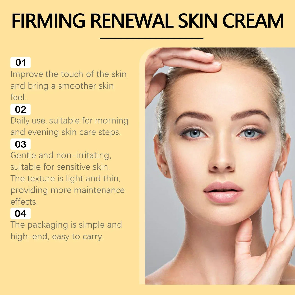 Bee Venom Face Cream – Firming, Lifting & Fine Line Smoothing Firming Face Cream Qme