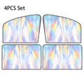 Car Side Window Magnetic Sun Shade Privacy Curtains – UV Block Car Window Sun Shade Qme 4 Pcs Set Rainbow