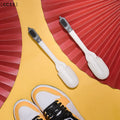Long-Handle Multifunctional Shoe Cleaning Brush – White Shoe Cleaning Brush Qme Default Title