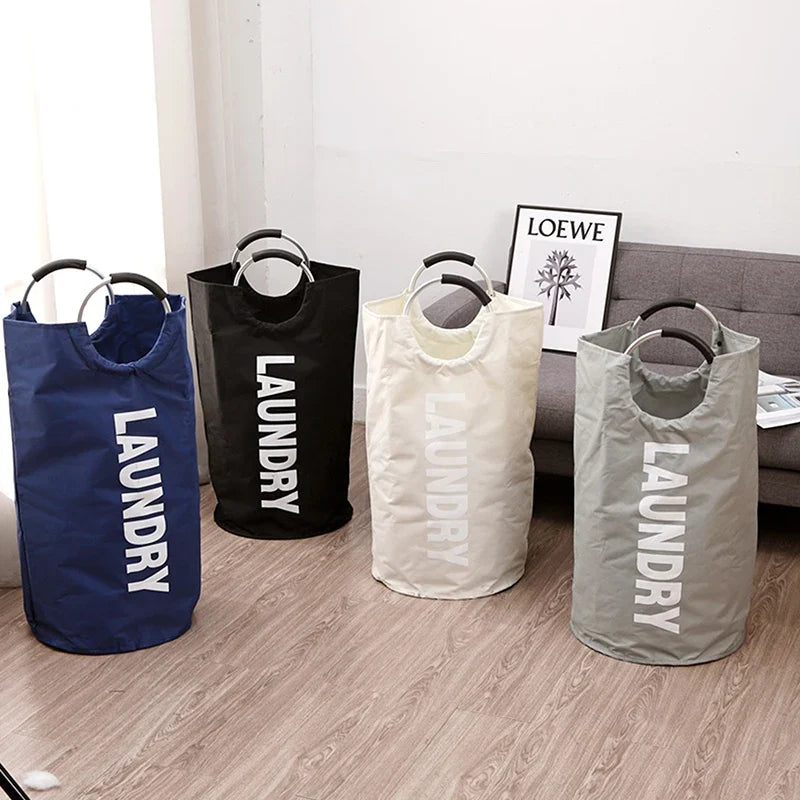 Large Waterproof Laundry Bag with Handle – Oxford Fabric Laundry Bag Qme