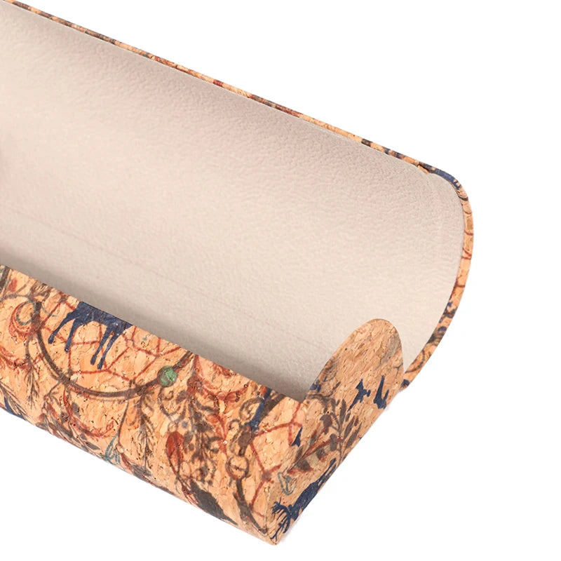 Japan Retro Cork Magnetic Glasses Case – Unisex Eyewear Box Eyeglass Case Qst