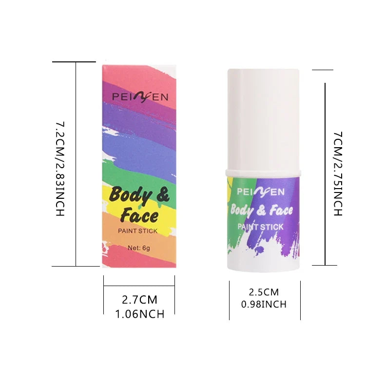 Qme Shining Stick Makeup – Waterproof, 8 Colors | Luminous Luminous Makeup Stick Qme