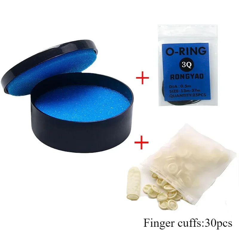 Watch Case Rubber O-Ring Gasket Set – Waterproof & Oil-Resistant Watch Repair Gasket Qme B-0.5 with W 30pcs