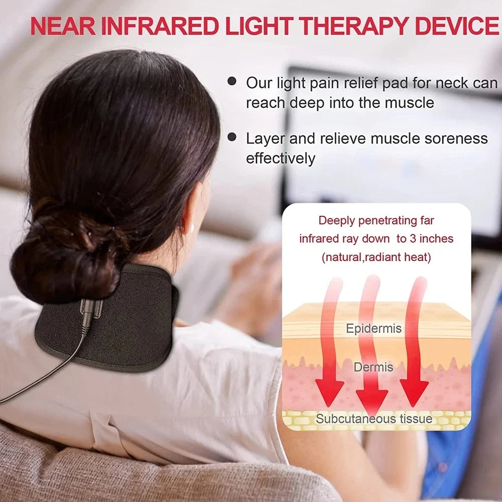 Red & Infrared Light Therapy Belt 660nm 850nm – Body Wrap Light Therapy Belt Qst