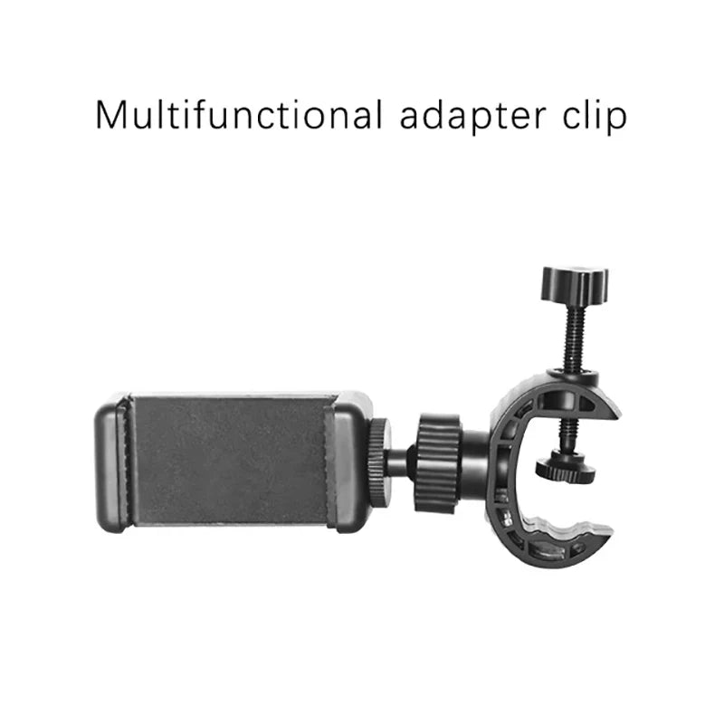 Universal Smartphone Holder Clip Mount for Microphone Stands Phone Holder Mount Qme