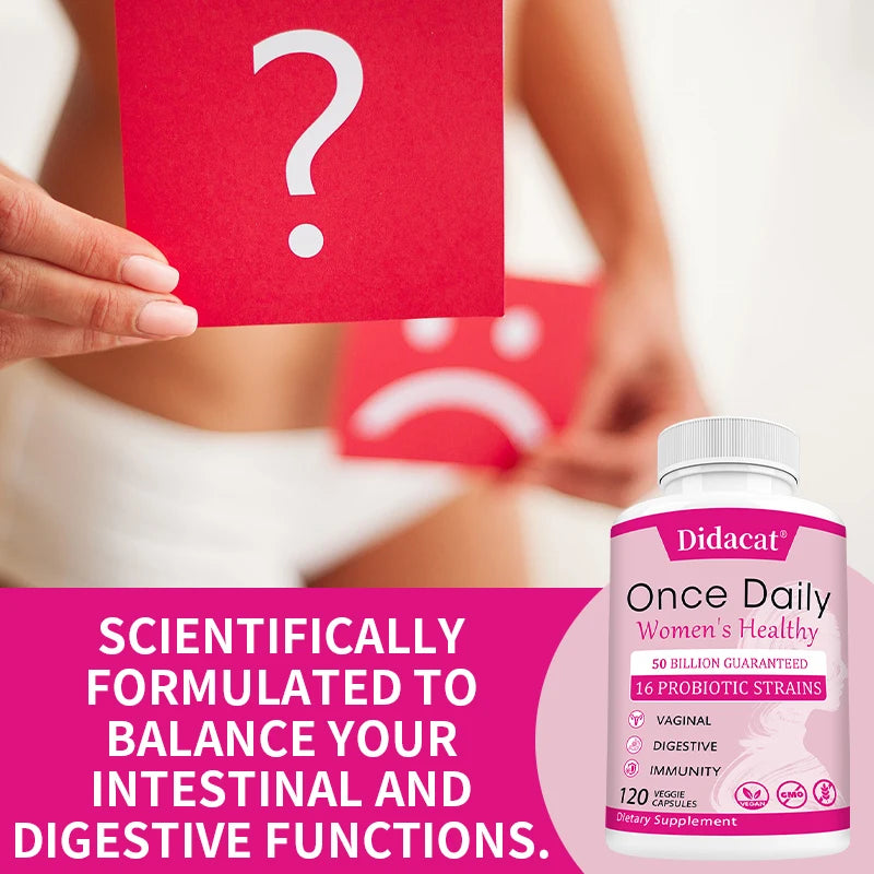 Women's Probiotic & Prebiotic Supplement – 50 Billion CFU Probiotic Supplement Qst