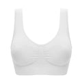 Women's Wirefree Sports Bra 3-Pack – Yoga & Push-Up Support Wirefree Sports Bra Qme Multicolor L