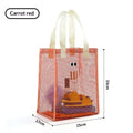 Mesh Eye Print Dacron Casual Handbag – 4 Colors | Tote Bag Casual Mesh Handbag Qme Red