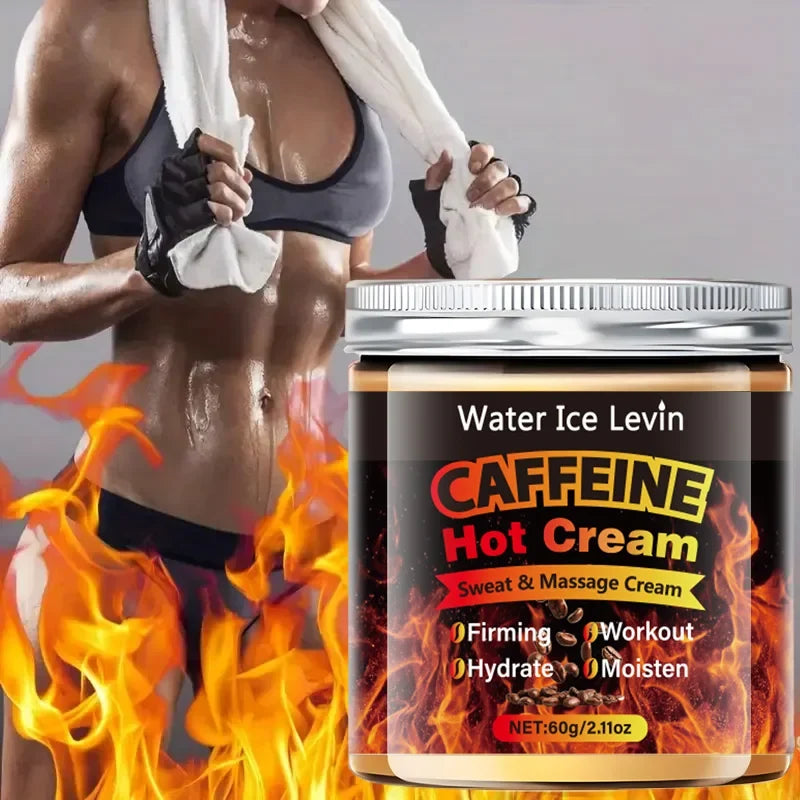 Caffeine Thermal Massage Cream – Firming & Moisturizing Body Firming Cream Qme