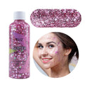 Waterproof Glitter Gel – Body, Face & Hair Festival Makeup Body Glitter Gel Qst 0747 06