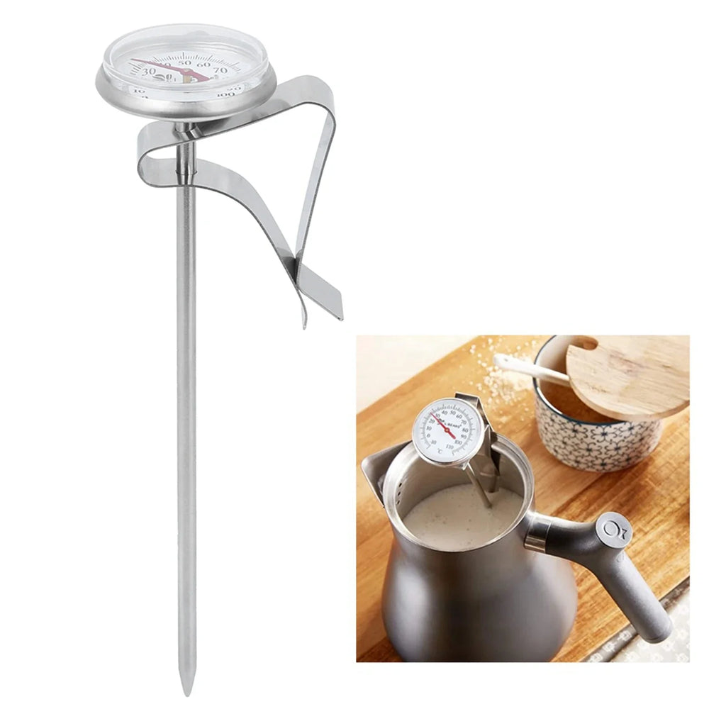 Adjustable Hanging Cooking Thermometer – Stainless Steel Kitchen Thermometer Qme