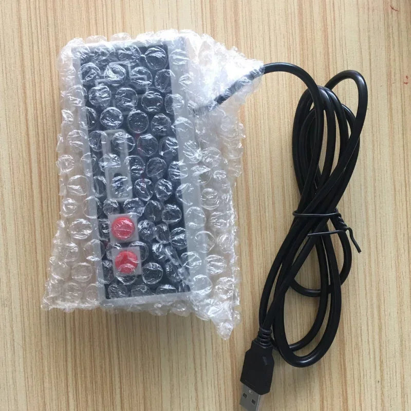 Wired USB NES Gamepad for PC – Plug & Play Retro Joypad USB Game Controller Qme