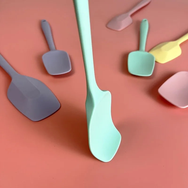 Heat Resistant Silicone Spatula – Flexible Cooking & Baking Silicone Spatula Qme