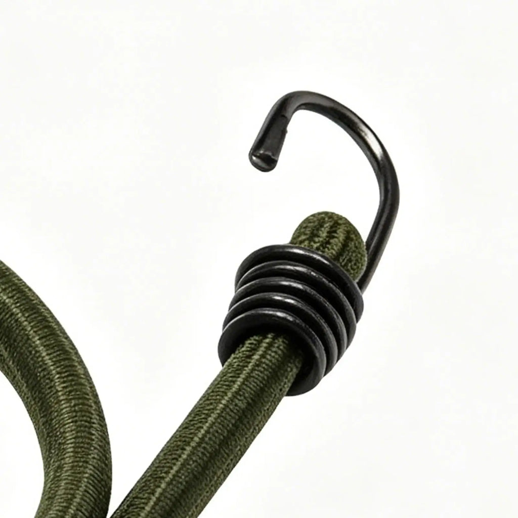 Elastic Bungee Cords with Hooks 39-Inch 10-Pack | Car & Travel Bungee Cord Set Qme