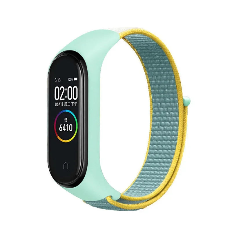 Nylon Loop Watch Strap for Xiaomi Mi Band – 30 Colors Watch Band Qme