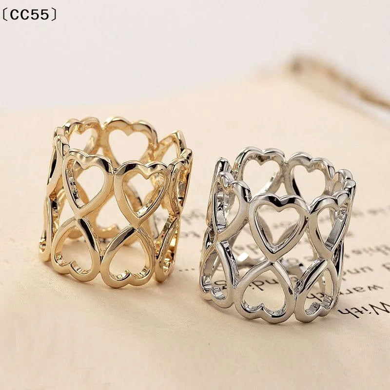 Alloy Heart Scarf Buckle Ring Clips – Brooch Pins for Women Scarf Brooch Clip Qst