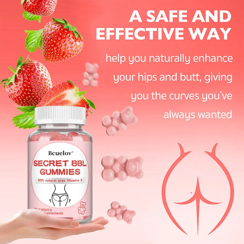 BBL Gummies – Body Sculpting & Energy Capsules, 60 Count Body Sculpting Supplement Qst