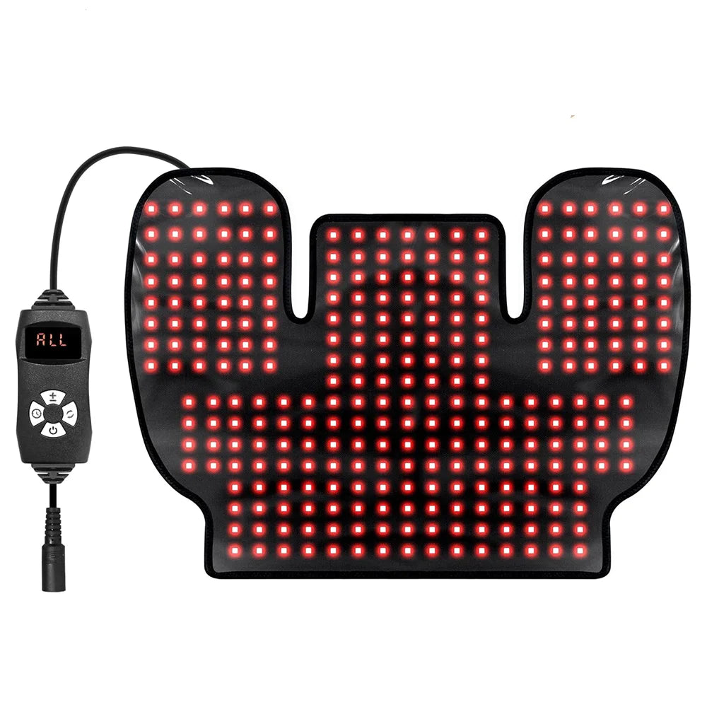 288 LED Red Light Therapy Belt – 660nm & 850nm Infrared Pad Light Therapy Belt Qst EU PLUG