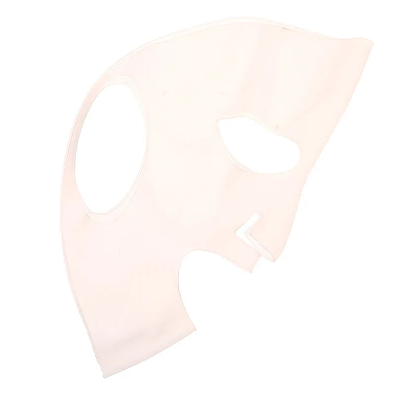 Reusable Silicone Face Mask Cover | Hanging Ear Design Silicone Face Mask Cover Qme Transparent
