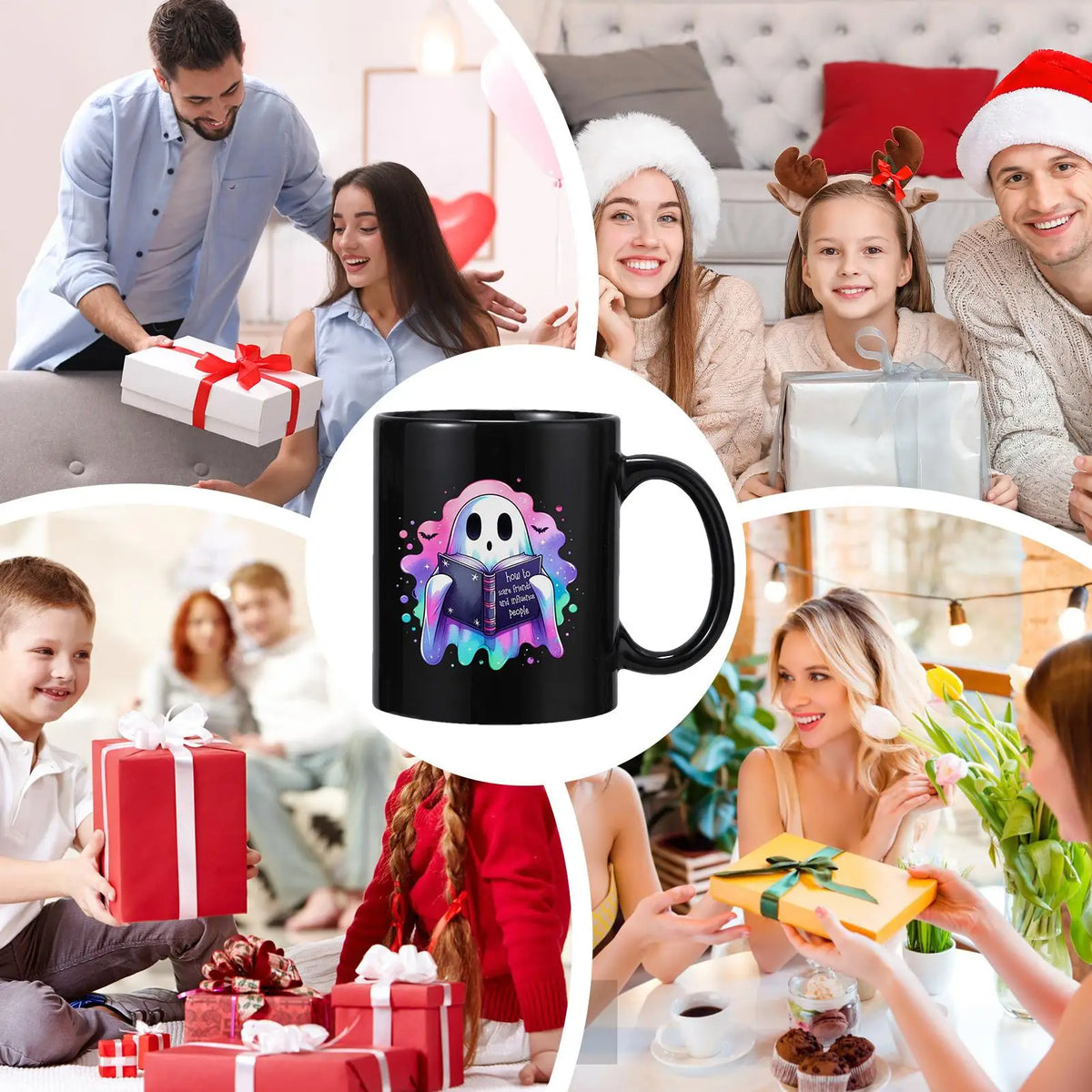 Halloween Pumpkin Ceramic Coffee Mug 400ml – Spooky Fall Cup Ceramic Coffee Mug Qme