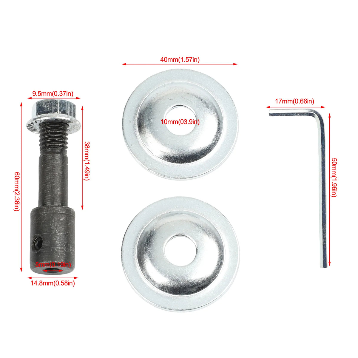Spindle Adapter Motor Shaft Coupler Extender Sleeve Chuck Shaft Coupler Adapter Qme 5MM