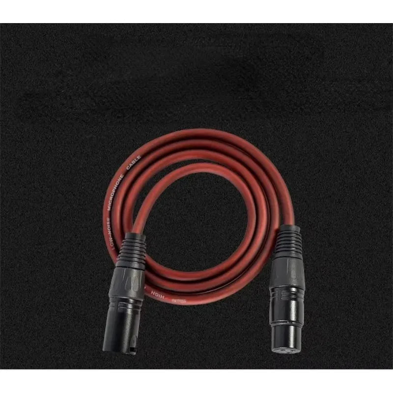 DMX 3-Pin XLR Signal Cable for DJ & Stage Lighting | 1m–10m DMX Signal Cable Qme