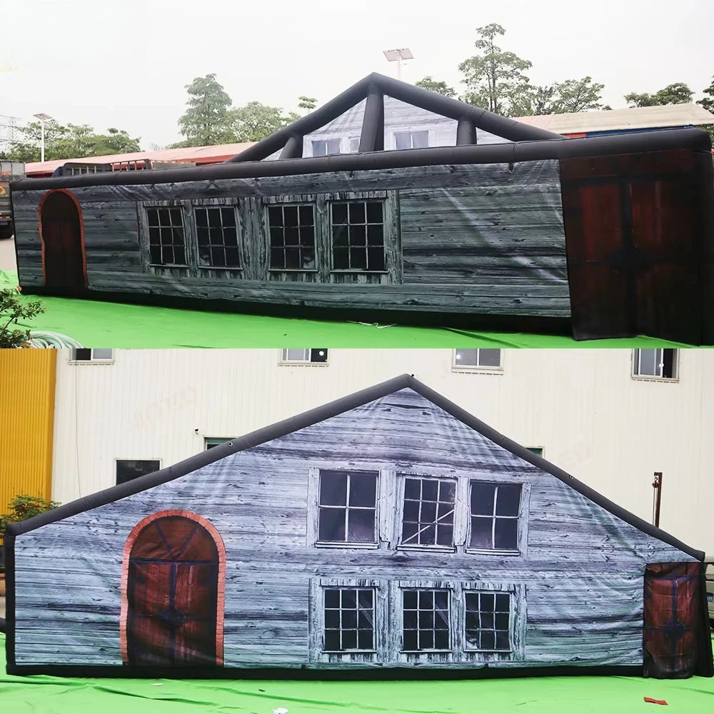 Inflatable Halloween Haunted House Maze – Party Event Attraction Inflatable Haunted Maze Qst