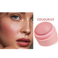6-Color Waterproof Cream Blush – Long-Lasting Multi-Use Makeup Cream Blush Qme 03
