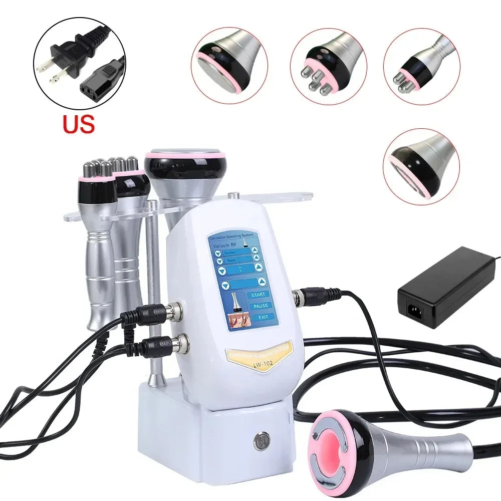 40K Cavitation 4-in-1 RF Ultrasonic Body & Facial Contouring Device Body Contouring Device Qst US PLUG