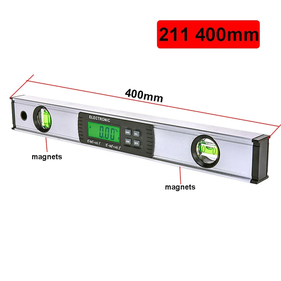 Digital Protractor Angle Finder Electronic Level 360° Digital Angle Finder Qme