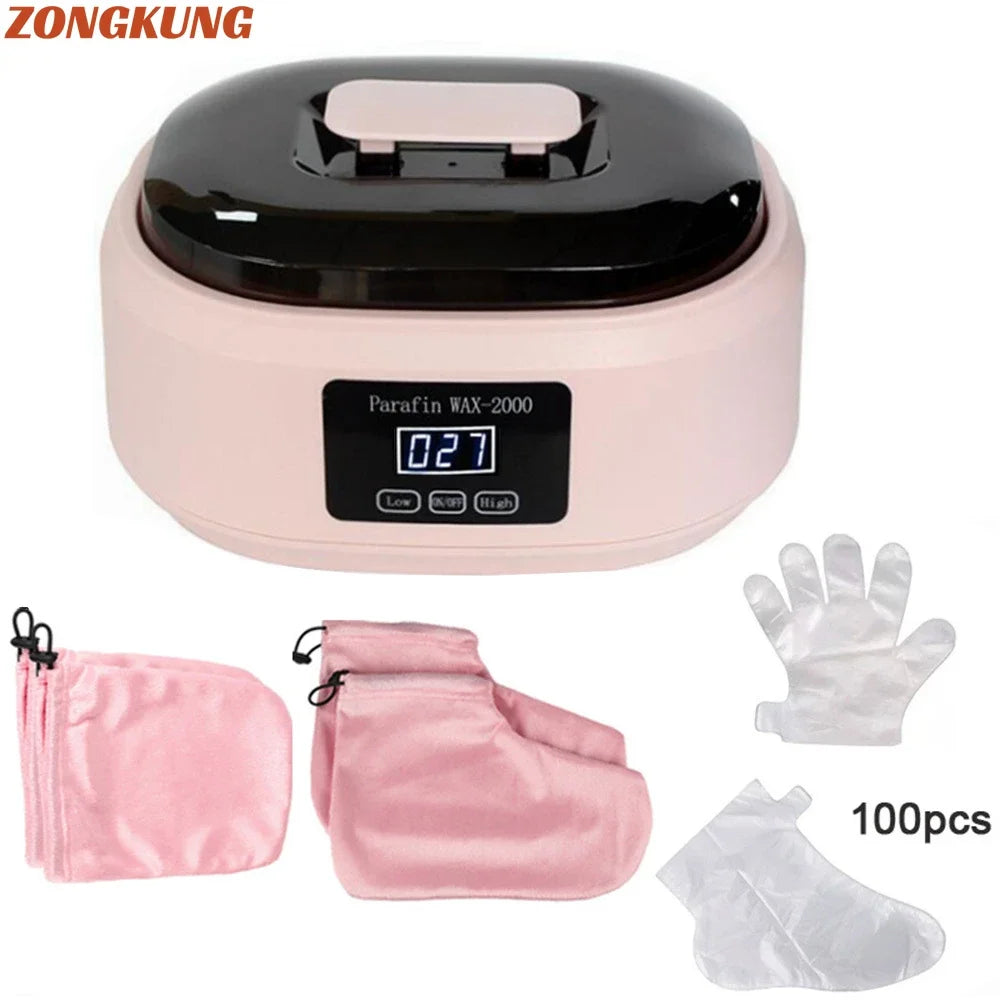 2L Paraffin Wax Warmer Bath Kit – Hand & Foot Spa Machine Paraffin Wax Warmer Qst
