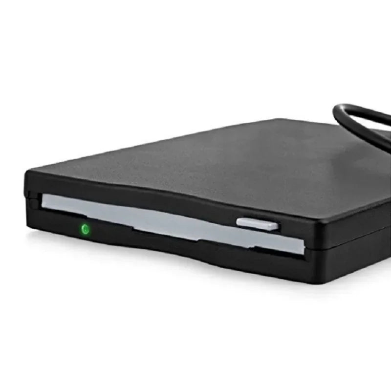 USB External Floppy Disk Drive 3.5" 1.44MB Portable FDD Reader USB Floppy Disk Drive Qme
