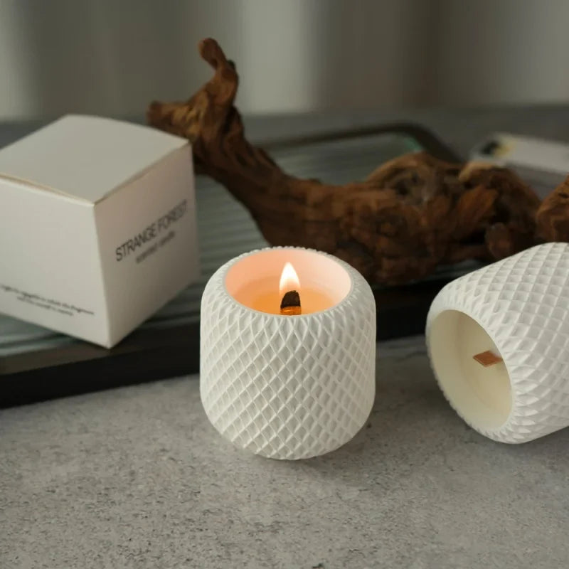 3D Mesh Irregular Silicone Mold – Candle, Concrete & Resin DIY Silicone Craft Mold Qme