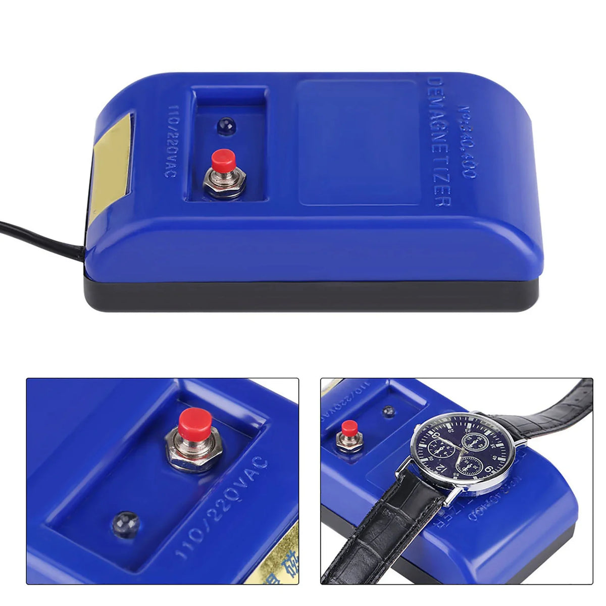Professional Watch Demagnetizer Tool | Mechanical Wristwatch Watch Repair Tool Qme