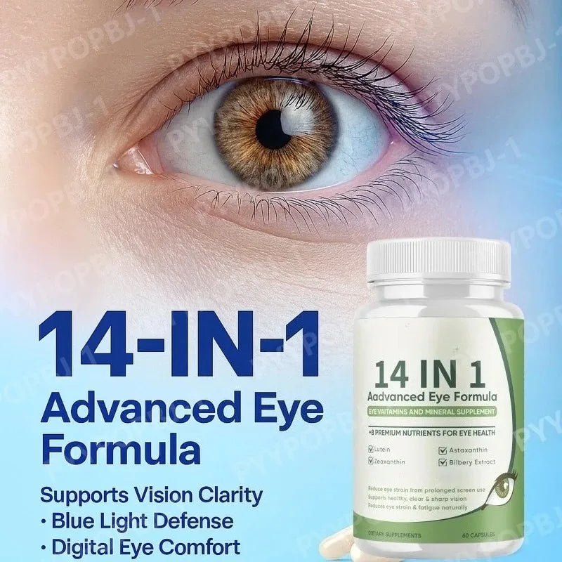 Lutein Zeaxanthin Eye Wellness Capsules – 60 Count Adults Eye Wellness Supplement Qst