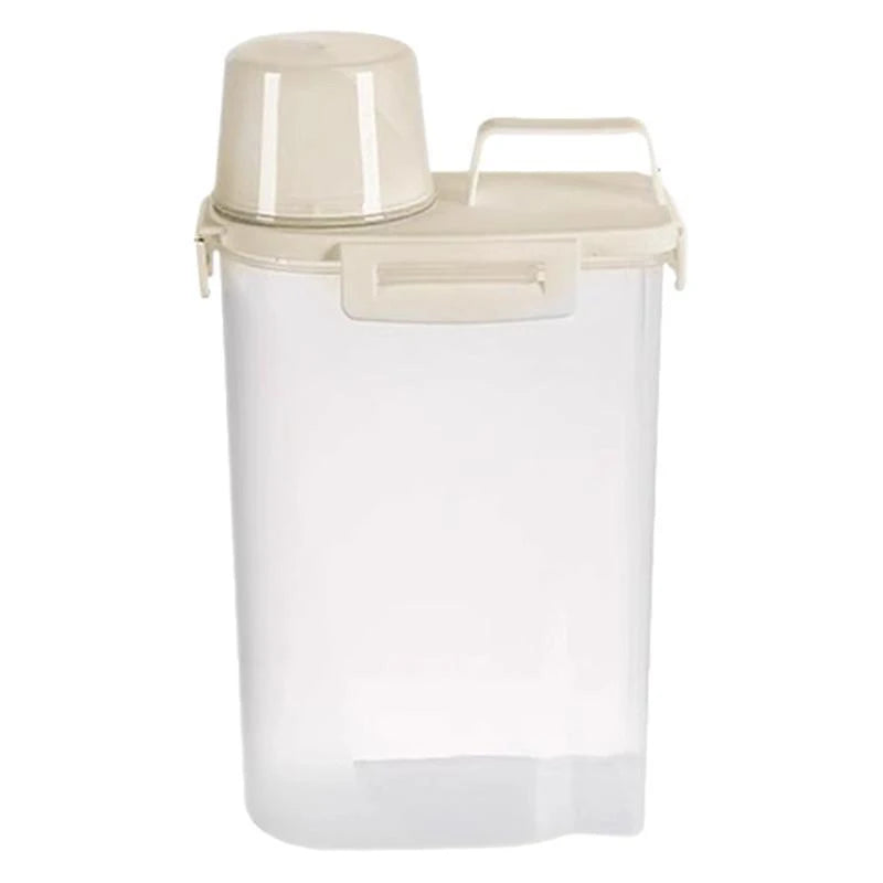 Sealed Grain & Laundry Detergent Storage Container 1.75–3L Food Storage Container Qst