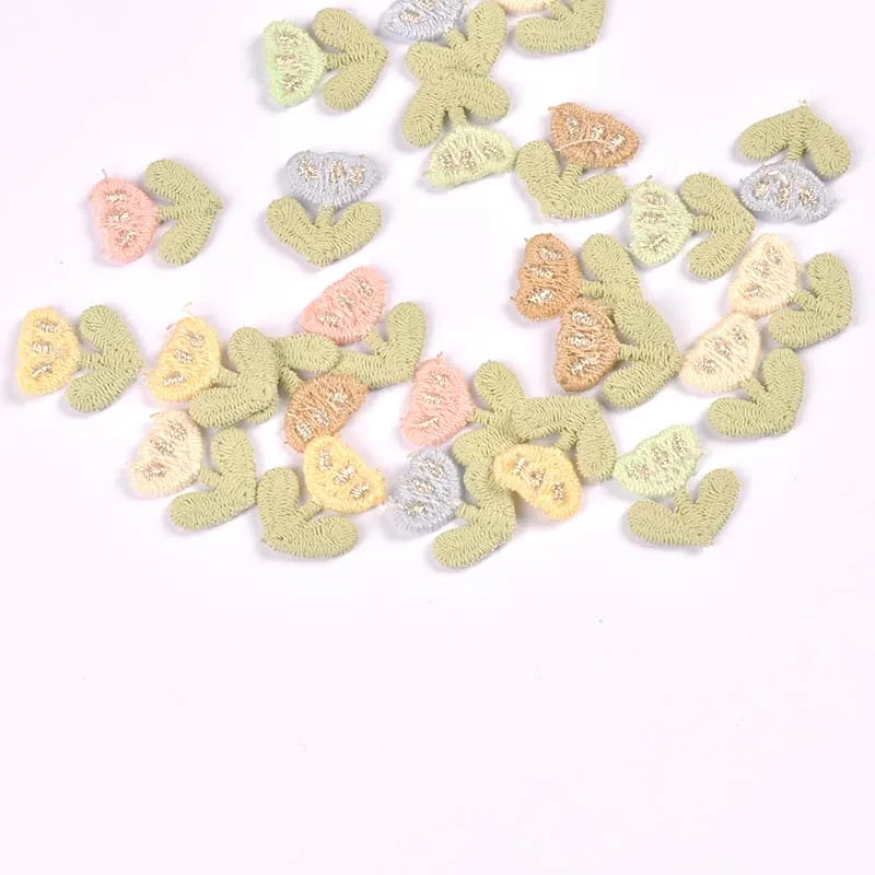 Tulip Embroidered Appliques Assorted Colors – DIY Sewing Patches Embroidered Applique Patch Qme