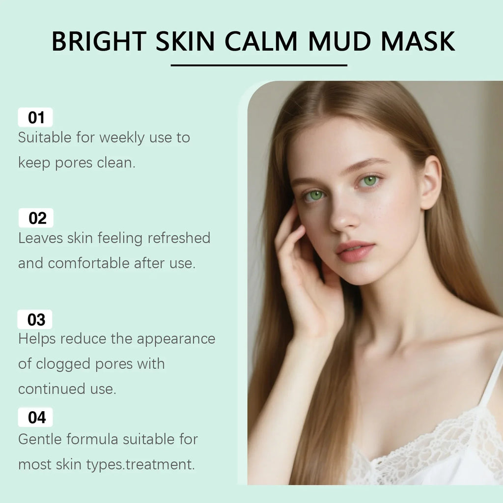 Tea Tree Clay Mask – Pore Purifying & Oil Control | Qme Clay Face Mask Qme