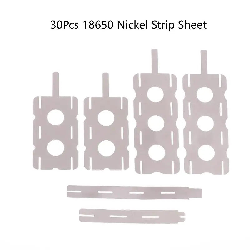 18650 Battery Nickel Strip Sheets for Spot Welding – 30pcs Battery Nickel Strip Qme