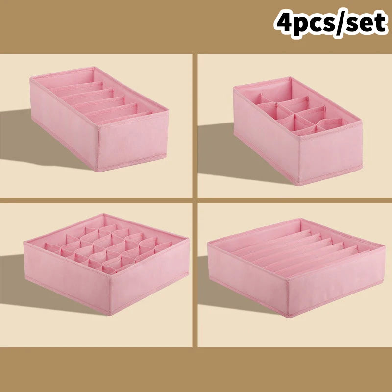 Drawer Organizer Box for Underwear, Socks & Bras Drawer Storage Organizer Qst E5